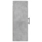 vidaXL Wandschrank Betongrau 34,5x34x90 cm vidaXL Wandschrank Betongrau 34,5x34x90 cm