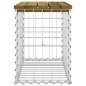 vidaXL Gartenbank aus Gabionen 63x31,5x42 cm Kiefernholz Imprägniert vidaXL Gartenbank aus Gabionen 63x31,5x42 cm Kiefernholz Imprägniert