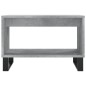 vidaXL Couchtisch Betongrau 60x50x40 cm Holzwerkstoff vidaXL Couchtisch Betongrau 60x50x40 cm Holzwerkstoff