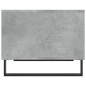 vidaXL Couchtisch Betongrau 60x50x40 cm Holzwerkstoff vidaXL Couchtisch Betongrau 60x50x40 cm Holzwerkstoff
