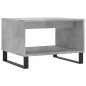 vidaXL Couchtisch Betongrau 60x50x40 cm Holzwerkstoff vidaXL Couchtisch Betongrau 60x50x40 cm Holzwerkstoff