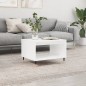 vidaXL Couchtisch Hochglanz-Weiß 60x50x40 cm Holzwerkstoff vidaXL Couchtisch Hochglanz-Weiß 60x50x40 cm Holzwerkstoff