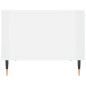 vidaXL Couchtisch Hochglanz-Weiß 60x50x40 cm Holzwerkstoff vidaXL Couchtisch Hochglanz-Weiß 60x50x40 cm Holzwerkstoff