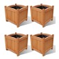 Hochbeete 4 Stk. 30 x 30 x 30 cm Hochbeete 4 Stk. 30 x 30 x 30 cm