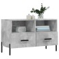 vidaXL TV-Schrank Betongrau 80x36x50 cm Holzwerkstoff vidaXL TV-Schrank Betongrau 80x36x50 cm Holzwerkstoff