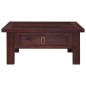 vidaXL Couchtisch Klassisch Braun 68x68x30 cm Massivholz Mahagoni vidaXL Couchtisch Klassisch Braun 68x68x30 cm Massivholz Mahagoni