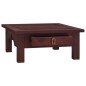 vidaXL Couchtisch Klassisch Braun 68x68x30 cm Massivholz Mahagoni vidaXL Couchtisch Klassisch Braun 68x68x30 cm Massivholz Mahagoni