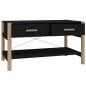 vidaXL Couchtisch Schwarz 82x48x45 cm Holzwerkstoff vidaXL Couchtisch Schwarz 82x48x45 cm Holzwerkstoff