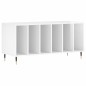 vidaXL Plattenschrank Hochglanz-Weiß 100x38x48 cm Holzwerkstoff vidaXL Plattenschrank Hochglanz-Weiß 100x38x48 cm Holzwerkstoff
