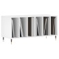 vidaXL Plattenschrank Hochglanz-Weiß 100x38x48 cm Holzwerkstoff vidaXL Plattenschrank Hochglanz-Weiß 100x38x48 cm Holzwerkstoff