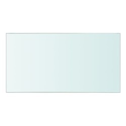 vidaXL Regalboden Glas Transparent 30 cm x 15 cm