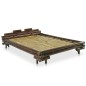 vidaXL Bettgestell Dunkelbraun Bambus 140×200 cm vidaXL Bettgestell Dunkelbraun Bambus 140×200 cm