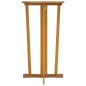 vidaXL Bartisch Klappbar 90x65x105 cm Massivholz Teak vidaXL Bartisch Klappbar 90x65x105 cm Massivholz Teak