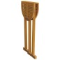 vidaXL Bartisch Klappbar 90x65x105 cm Massivholz Teak vidaXL Bartisch Klappbar 90x65x105 cm Massivholz Teak
