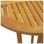 vidaXL Bartisch Klappbar 90x65x105 cm Massivholz Teak vidaXL Bartisch Klappbar 90x65x105 cm Massivholz Teak