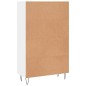 vidaXL Highboard Hochglanz-Weiß 69,5x31x115 cm Holzwerkstoff vidaXL Highboard Hochglanz-Weiß 69,5x31x115 cm Holzwerkstoff