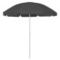 vidaXL Strandschirm Anthrazit 240 cm vidaXL Strandschirm Anthrazit 240 cm
