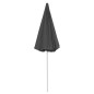 vidaXL Strandschirm Anthrazit 240 cm vidaXL Strandschirm Anthrazit 240 cm