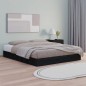 vidaXL Massivholzbett Schwarz 120x200 cm vidaXL Massivholzbett Schwarz 120x200 cm