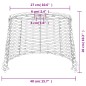 vidaXL Lampenschirm Braun Ø40x26 cm Korbweide vidaXL Lampenschirm Braun Ø40x26 cm Korbweide