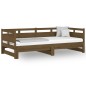 vidaXL Tagesbett Ausziehbar Honigbraun Massivholz Kiefer 2x(90x190) cm vidaXL Tagesbett Ausziehbar Honigbraun Massivholz Kiefer 2x(90x190) cm