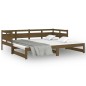 vidaXL Tagesbett Ausziehbar Honigbraun Massivholz Kiefer 2x(90x190) cm vidaXL Tagesbett Ausziehbar Honigbraun Massivholz Kiefer 2x(90x190) cm