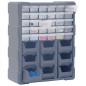 vidaXL Multi-Schubladen-Organizer mit 39 Schubladen 38x16x47 cm vidaXL Multi-Schubladen-Organizer mit 39 Schubladen 38x16x47 cm
