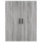 Highboard Grau Sonoma 69,5x34x180 cm Holzwerkstoff Highboard Grau Sonoma 69,5x34x180 cm Holzwerkstoff