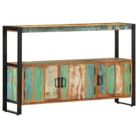 vidaXL Sideboard 120x30x75 cm Altholz Massiv 