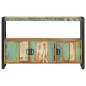 vidaXL Sideboard 120x30x75 cm Altholz Massiv vidaXL Sideboard 120x30x75 cm Altholz Massiv