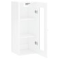vidaXL Wandschrank Hochglanz-Weiß 34,5x34x90 cm vidaXL Wandschrank Hochglanz-Weiß 34,5x34x90 cm