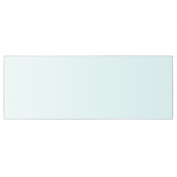 vidaXL Regalboden Glas Transparent 60 cm x 25 cm