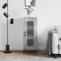 vidaXL Sideboard Betongrau 34,5x34x90 cm Holzwerkstoff vidaXL Sideboard Betongrau 34,5x34x90 cm Holzwerkstoff