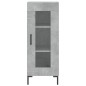 vidaXL Sideboard Betongrau 34,5x34x90 cm Holzwerkstoff vidaXL Sideboard Betongrau 34,5x34x90 cm Holzwerkstoff