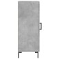 vidaXL Sideboard Betongrau 34,5x34x90 cm Holzwerkstoff vidaXL Sideboard Betongrau 34,5x34x90 cm Holzwerkstoff