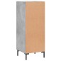 vidaXL Sideboard Betongrau 34,5x34x90 cm Holzwerkstoff vidaXL Sideboard Betongrau 34,5x34x90 cm Holzwerkstoff