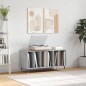 vidaXL Plattenschrank Betongrau 100x38x48 cm Holzwerkstoff vidaXL Plattenschrank Betongrau 100x38x48 cm Holzwerkstoff