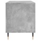 vidaXL Plattenschrank Betongrau 100x38x48 cm Holzwerkstoff vidaXL Plattenschrank Betongrau 100x38x48 cm Holzwerkstoff