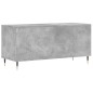 vidaXL Plattenschrank Betongrau 100x38x48 cm Holzwerkstoff vidaXL Plattenschrank Betongrau 100x38x48 cm Holzwerkstoff