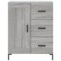 Highboard Grau Sonoma 69,5x34x180 cm Holzwerkstoff Highboard Grau Sonoma 69,5x34x180 cm Holzwerkstoff