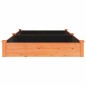 vidaXL Hochbeet mit Einsatz Braun 240x120x25 cm Massivholz Tanne vidaXL Hochbeet mit Einsatz Braun 240x120x25 cm Massivholz Tanne