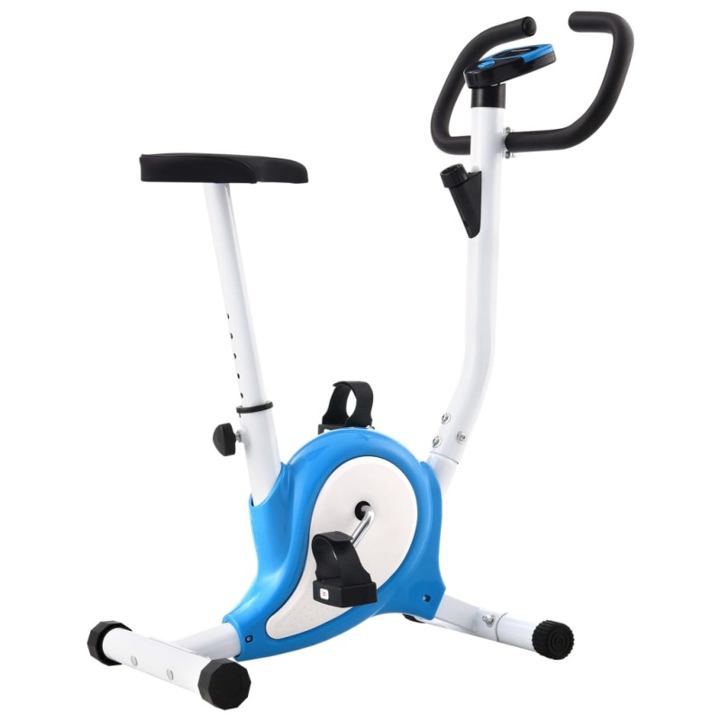 vidaXL Heimtrainer mit Riemenantrieb Blau vidaXL Heimtrainer mit Riemenantrieb Blau