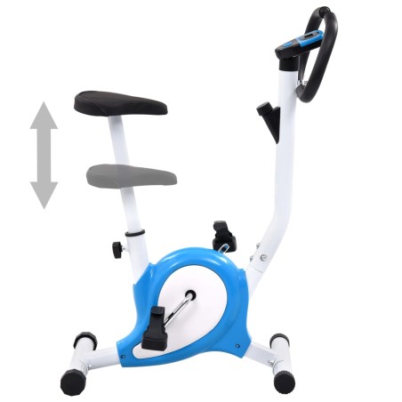 vidaXL Heimtrainer mit Riemenantrieb Blau