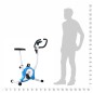 vidaXL Heimtrainer mit Riemenantrieb Blau vidaXL Heimtrainer mit Riemenantrieb Blau