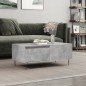 vidaXL Couchtisch Betongrau 90x50x36,5 cm Holzwerkstoff vidaXL Couchtisch Betongrau 90x50x36,5 cm Holzwerkstoff