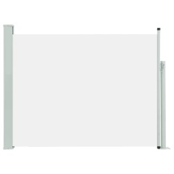 vidaXL Seitenmarkise Ausziehbar 140x500 cm Creme