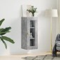 vidaXL Wandschrank Betongrau 34,5x34x90 cm vidaXL Wandschrank Betongrau 34,5x34x90 cm