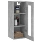vidaXL Wandschrank Betongrau 34,5x34x90 cm vidaXL Wandschrank Betongrau 34,5x34x90 cm