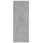 vidaXL Wandschrank Betongrau 34,5x34x90 cm vidaXL Wandschrank Betongrau 34,5x34x90 cm