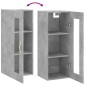 vidaXL Wandschrank Betongrau 34,5x34x90 cm vidaXL Wandschrank Betongrau 34,5x34x90 cm